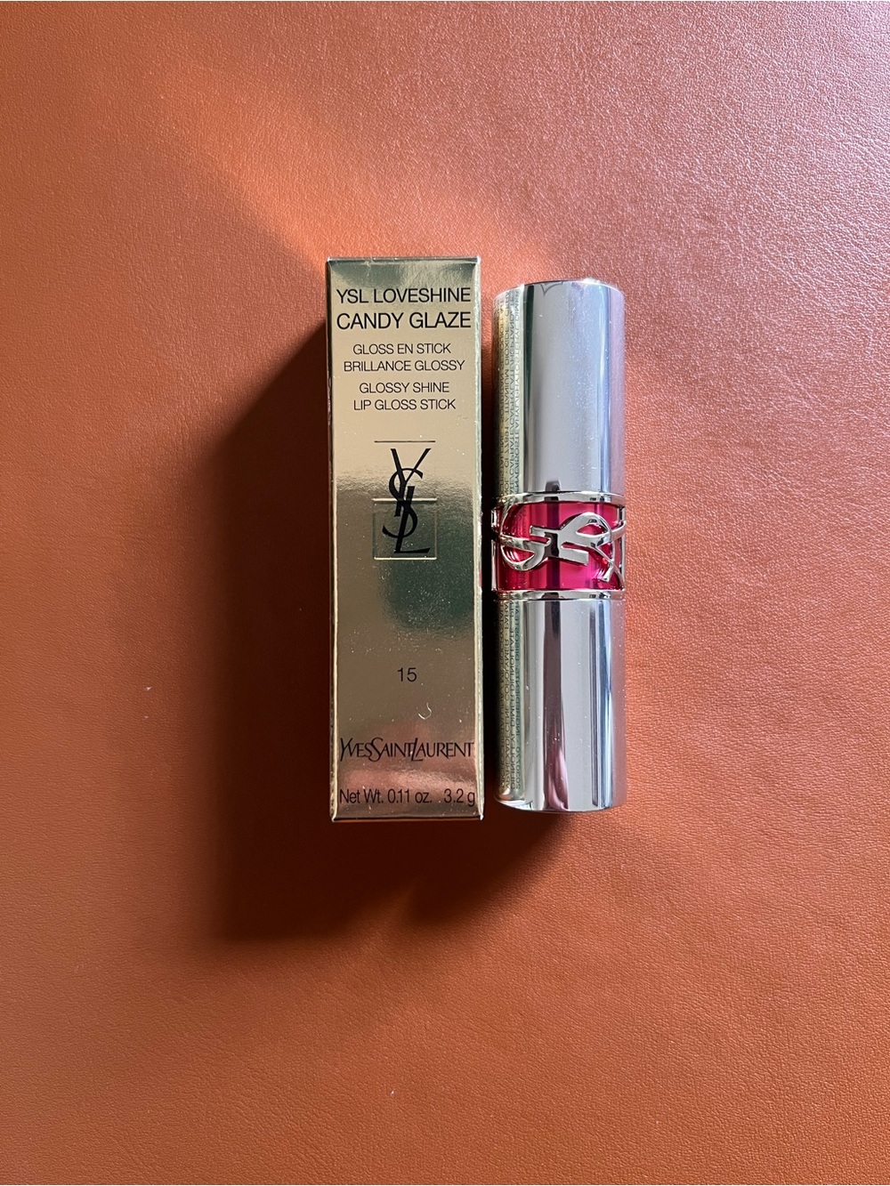 Yves Saint Laurent LoveShine Candy Glaze (Showcasing Nude)